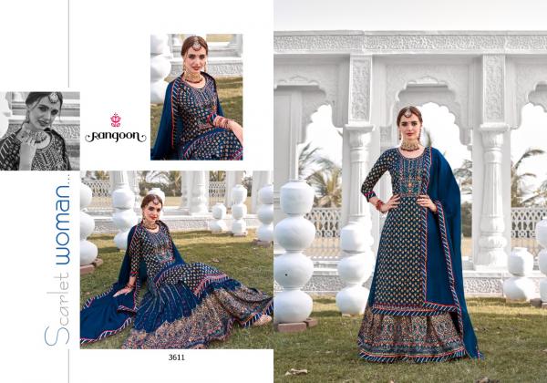 Rangoon Patrani Festive Rayon Wear Ready Made Collection